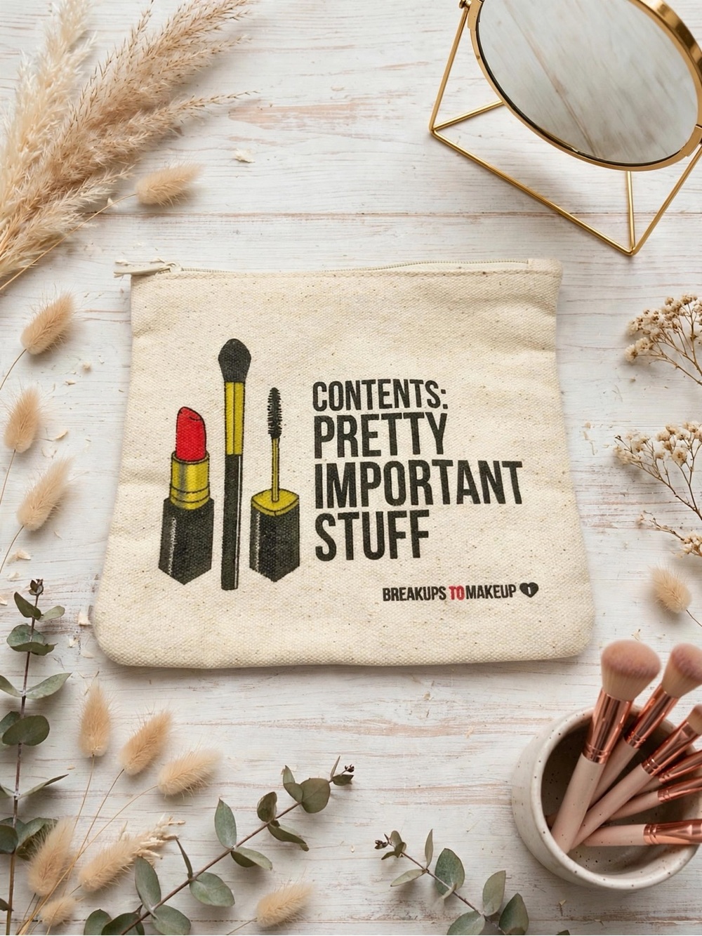 💥 4/$20 🆕 Ipsy “Pretty Important Stuff” Cosmetic Bag
